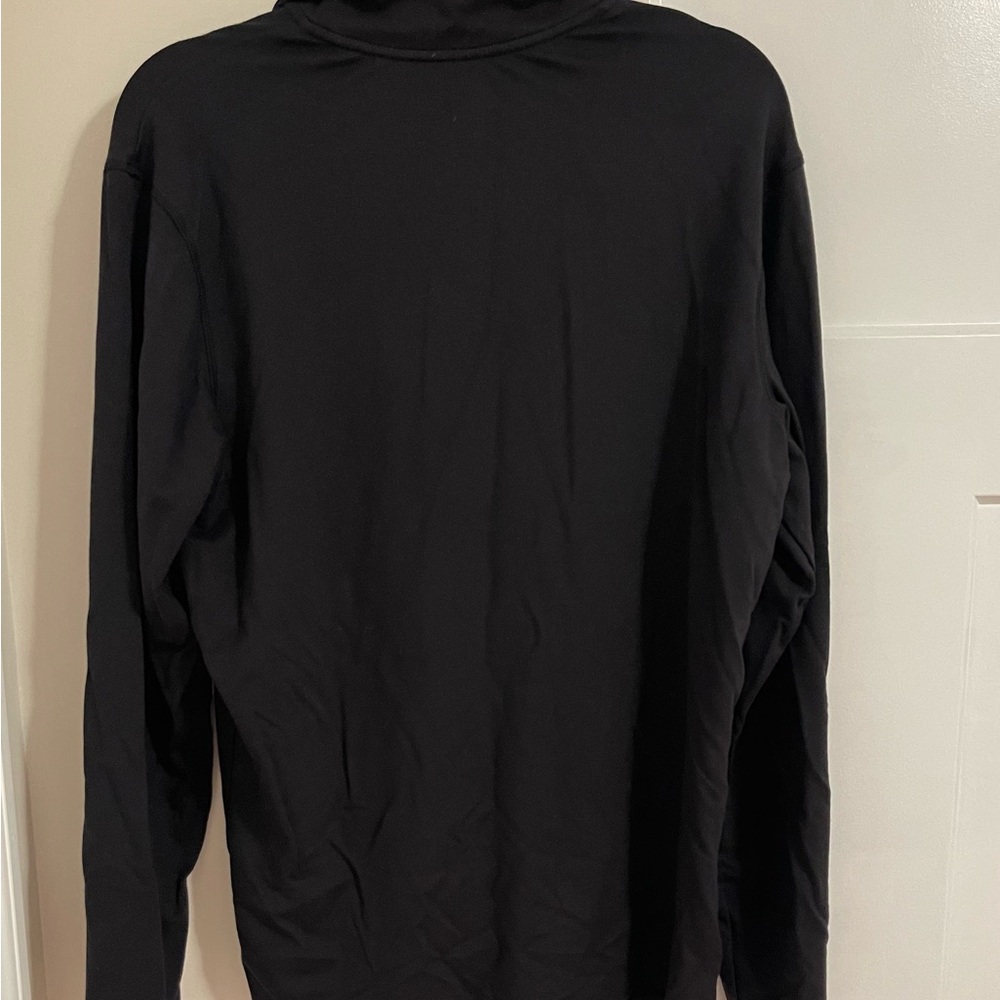 Adidas Black and Gray Golf Pullover - Picture 2 of 3